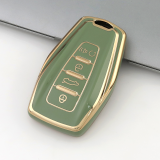 Gold TPU Car Key Cover For Geely  Key Protect Case