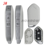 For new 2023-2025 Kia Telluride Sorento K5 Carnival 3/4/5/6/7/8 buttons remote key shell without logo