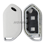 For new 2023-2025 Kia Telluride Sorento K5 Carnival 3/4/5/6/7/8 buttons remote key shell white color
