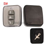 For Chevrolet 2/3 button remote key blank