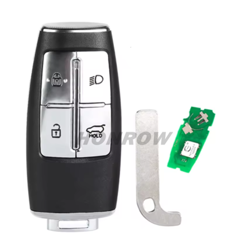 For Hyundai Genesis GV80 4 Button Remote Smart Key with 433MHz ID47 CHIP   FCC ID: TQ8-FOB-4F36 PN：95440-T6004