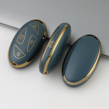 Gold TPU Car Key Cover For  HYUNDAI  Key Protect Case