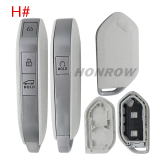 For new 2023-2025 Kia Telluride Sorento K5 Carnival 3/4/5/6/7/8 buttons remote key shell without logo