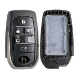 For Toyota 6 button remote key blank