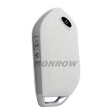For new 2023-2025 Kia Telluride Sorento K5 Carnival 3/4/5/6/7/8 buttons remote key shell white color
