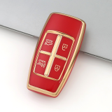 Gold TPU Car Key Cover For  HYUNDAI  Key Protect Case