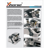 VVDI Xhorse Condor XC-003 XC0300EN Mechanical Key Cutting Machine with LED