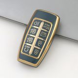 Gold TPU Car Key Cover For  HYUNDAI  Key Protect Case