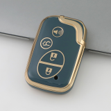Gold TPU Car Key Cover For  BYD  Key Protect Case