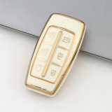 Gold TPU Car Key Cover For  HYUNDAI  Key Protect Case