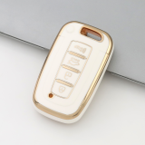 Gold TPU Car Key Cover For  HYUNDAI  Key Protect Case