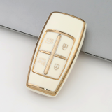 Gold TPU Car Key Cover For  HYUNDAI  Key Protect Case