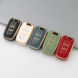 Gold TPU Car Key Cover For  HYUNDAI  Key Protect Case