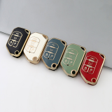 Gold TPU Car Key Cover For  JEEP  Key Protect Case