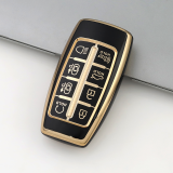 Gold TPU Car Key Cover For  HYUNDAI  Key Protect Case