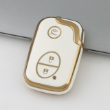 Gold TPU Car Key Cover For  BYD  Key Protect Case