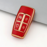 Gold TPU Car Key Cover For  HYUNDAI  Key Protect Case