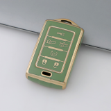Gold TPU Car Key Cover For  JEEP  Key Protect Case