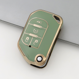 Gold TPU Car Key Cover For  JEEP  Key Protect Case