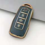 Gold TPU Car Key Cover For  XPENG  Key Protect Case