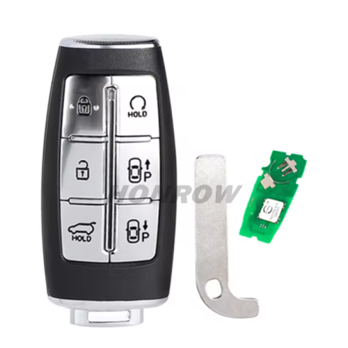 For Hyundai Genesis GV80 6 Button Remote Smart Key with 433MHz ID47 CHIP   FCC ID: TQ8-FOB-4F36  PN：95440-T6111