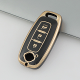 Gold TPU Car Key Cover For  Nissan  Key Protect Case