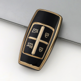 Gold TPU Car Key Cover For  HYUNDAI  Key Protect Case
