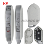 For new 2023-2025 Kia Telluride Sorento K5 Carnival 3/4/5/6/7/8 buttons remote key shell without logo
