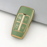 Gold TPU Car Key Cover For  HYUNDAI  Key Protect Case