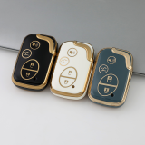 Gold TPU Car Key Cover For  BYD  Key Protect Case