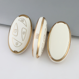 Gold TPU Car Key Cover For  HYUNDAI  Key Protect Case