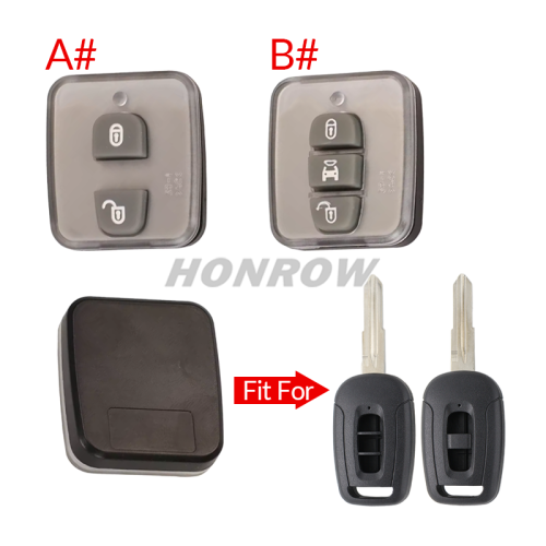 For Chevrolet 2/3 button remote key blank