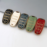 Gold TPU Car Key Cover For  HYUNDAI  Key Protect Case