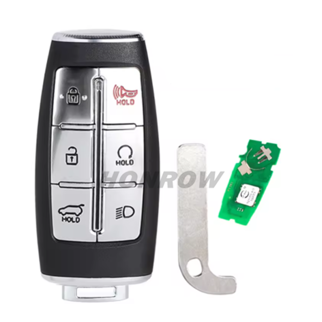 For Hyundai Genesis GV80 5+1 Button Remote Smart Key with 433MHz ID47 CHIP  FCC ID: TQ8-FOB-4F36 PN：95440-T6100