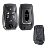For Toyota 6 button remote key blank