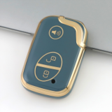 Gold TPU Car Key Cover For  BYD  Key Protect Case