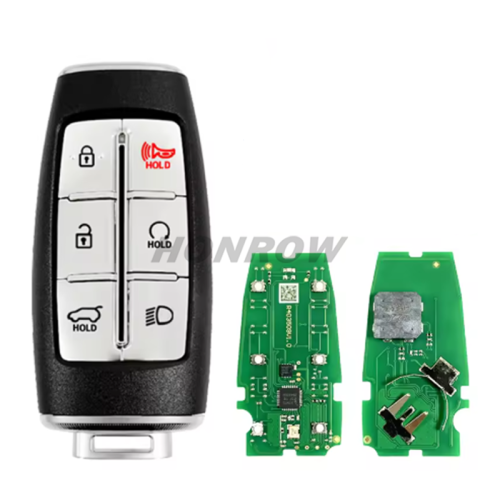 For Hyundai 2022 Genesis GV70  6 Button Remote Smart Key with 433MHz 47 CHIP  FCC ID: TQ8-FOB-4F36  PN：95440-DS000