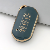 Gold TPU Car Key Cover For  Wuling  Key Protect Case