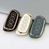 Gold TPU Car Key Cover For  Proton  Key Protect Case