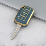 Gold TPU Car Key Cover For  Mitsubishi   Key Protect Case