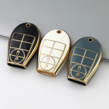 Gold TPU Car Key Cover For  Dodge  Key Protect Case