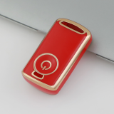 Gold TPU Car Key Cover For  Yamaha  Key Protect Case