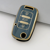 Gold TPU Car Key Cover For  Wuling  Key Protect Case