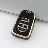 Gold TPU Car Key Cover For  Isuzu  Key Protect Case