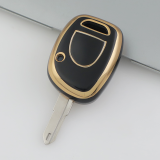 Gold TPU Car Key Cover For Renault Key Protect Case