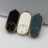 Gold TPU Car Key Cover For  AITO  Key Protect Case