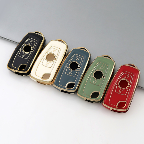 Gold TPU Car Key Cover For Dongfeng Key Protect Case