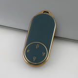Gold TPU Car Key Cover For  AITO  Key Protect Case