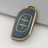 Gold TPU Car Key Cover For Dongfeng Key Protect Case