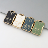 Gold TPU Car Key Cover For  GMC  Key Protect Case